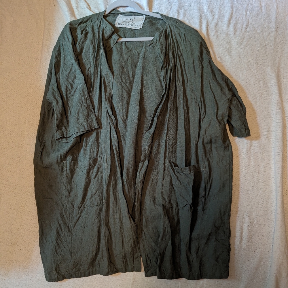 notPERFECTLINEN open jacket